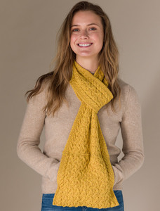 Pull Through Scarf - Yellow
