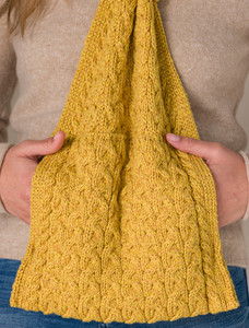Pull Through Scarf - Yellow