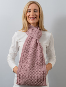 Pull Through Scarf - Winter Rose