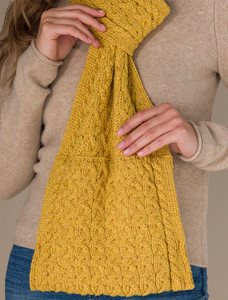 Pull Through Scarf - Yellow