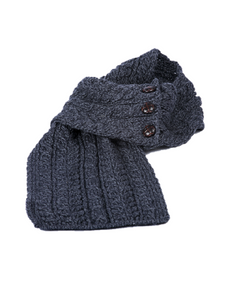 Aran Loop Scarf - Derby