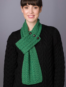 Aran Loop Scarf - Kiwi