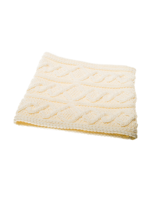 Ladies Extra Soft Aran Snood White