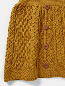 Aran Mini Skirt - Sunflower Yellow 