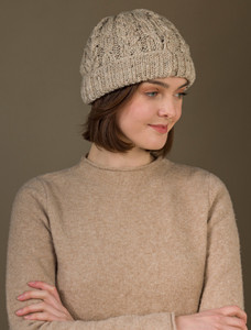 Aran Heritage Cable Wool Hat - Skiddaw