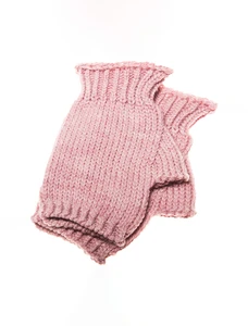 Super Soft Finger-less Mittens - Winter Rose