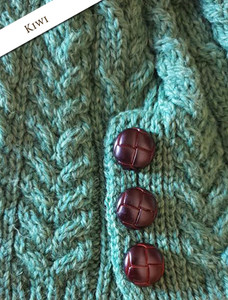 Merino Pom Pom Hat - Kiwi