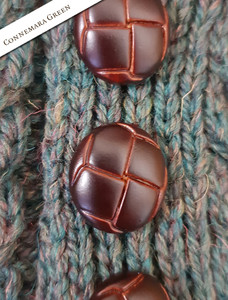  Merino Pom Pom Hat - Connemara Green