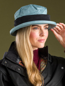Donegal Waterproof Hat - Smoke Blue