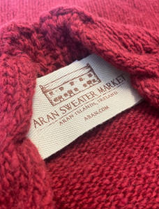 Aran Sweater Market Label