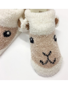 Baby Aran Sheep Booties