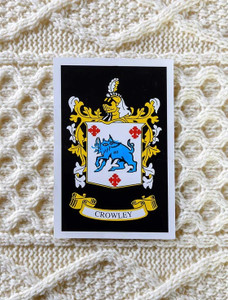 Crowley Clan Aran Bed Runner