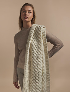 Crowley Clan Aran Wrap