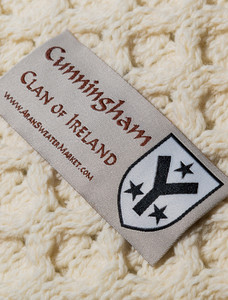 Cunningham Clan Aran Bed Runner