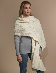 Griffin Clan Aran Wrap