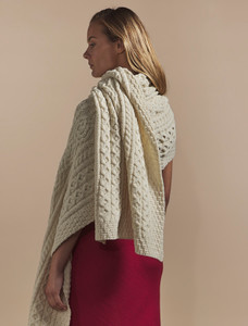 Hickey Clan Aran Wrap