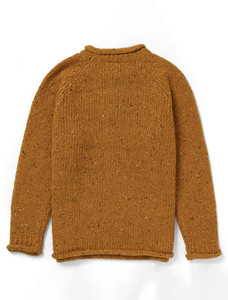 Ladies Roll Neck Wool Sweater - Starfish