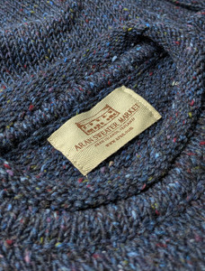 Gents Roll Neck Sweater - Deep Blue