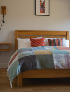 Multi-Panel Lifestyle Patchwork Throw - Bright