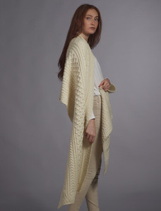 Burke Clan Aran Wrap
