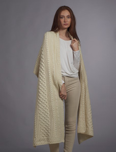 Burke Clan Aran Wrap