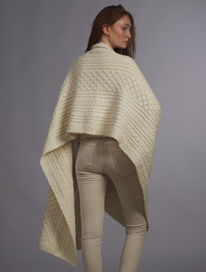 Burke Clan Aran Wrap