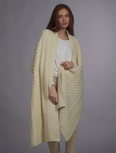 Burke Clan Aran Wrap