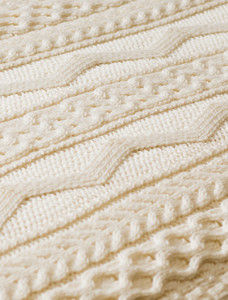 Ryan Clan Aran Wrap Pattern