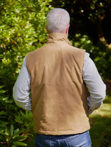 Men's West Cork Windproof Vest - Brown
