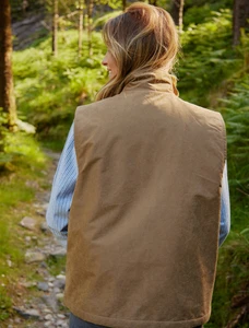 Ladies West Cork Windproof Vest - Brown