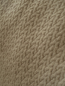 Tweed & Merino Wool Throw - Parsnip