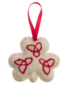 Aran Christmas Tree Decoration