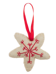Aran Christmas Tree Decoration