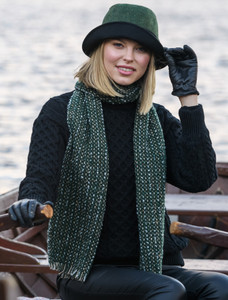 Atlantic Scarf - Green & Gold