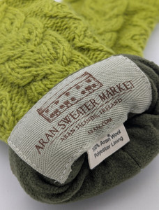 Aran Label - Fleece lining