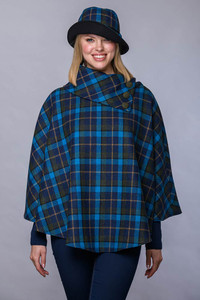 Mucros Tweed Poncho - 404