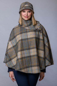 Mucros Tweed Poncho - 97