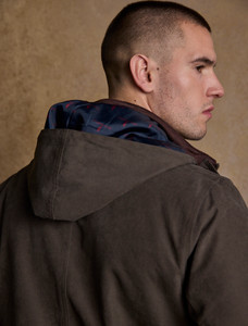 Emmet Waterproof Long Coat - Olive