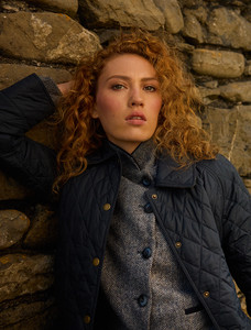 Molly Quilted Jacket - Navy