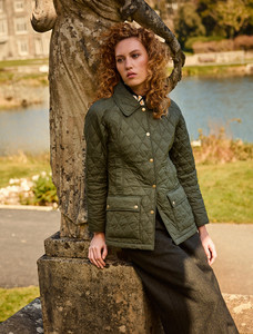 Molly Quilted Jacket - Olive