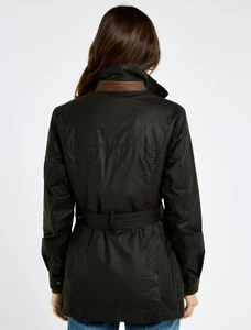 Gandon Belted Wax Cotton Jacket - Verdi Gris