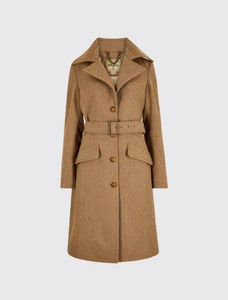 Brookvale Fitted Tweed Coat