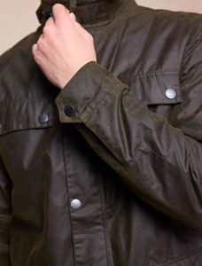Ciaran Wax Jacket - Olive