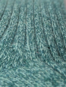  Ladies Irish Wool Socks - Sage Green