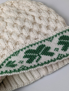 Aran Shamrock Hat