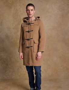 Alex Wool Duffel Coat - Carmel 
