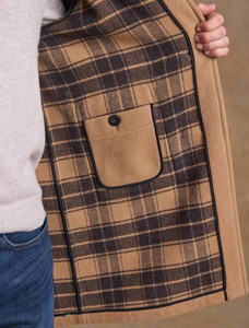Alex Wool Duffel Coat - Carmel 