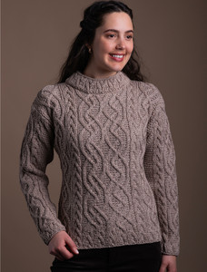 St.Bridget's Weave Sweater - Wicker