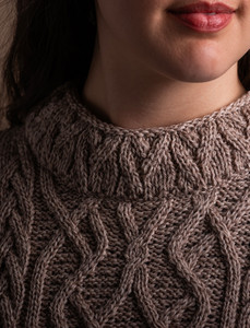 Lúnasa Luxury Merino Sweater - Wicker