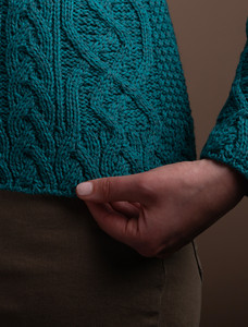 Lúnasa Luxury Merino Sweater - Teal